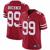 Nike San Francisco 49ers #99 DeForest Buckner Red Team Color NFL Vapor Untouchable Limited Jersey,baseball caps,new era cap wholesale,wholesale hats